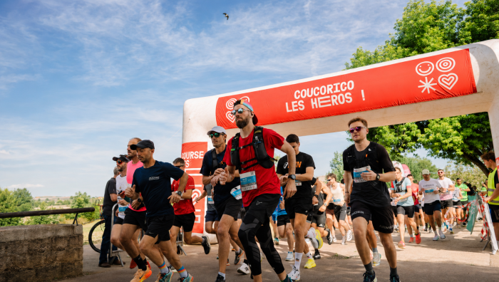 敞開的門在歐洲幾個城市舉行「英雄路跑」。(FB@Course des Heros)